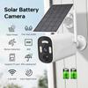 4MP Low Power Camera Wi-Fi Home HD Surveillance Camera Solar Outdoor Security Alarms Solar
