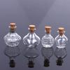 1:12 Dollhouse Miniature Storage Tank Glass Bottle With Cork Cover Mini Tiny Jar Flower Vases Model Toys Doll House Decor Accessories
