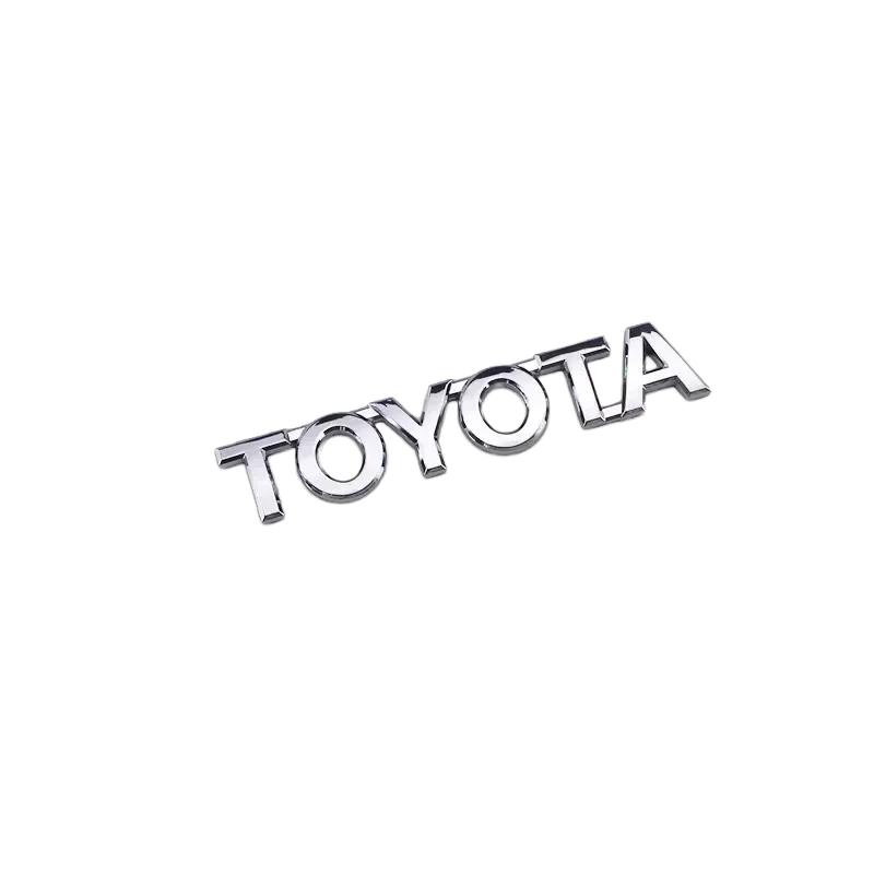 ACH1 3D Rear Trunk Emblem for Toyota RAV4 Corolla Camry Prado GT86 Crown REIZ CHR Avalon Hilux Tacoma Car Logo Car Accessories