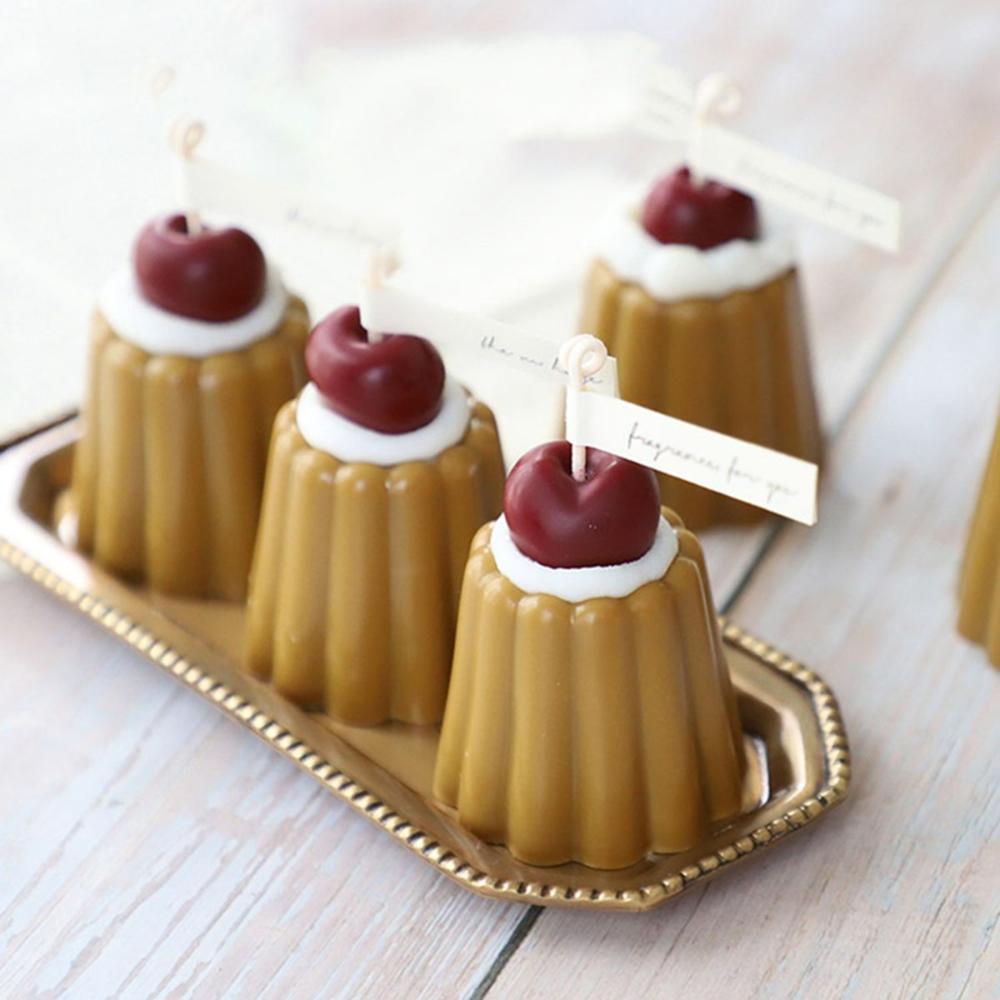 8/18 Cavities Muffin Non-Stick French Cannele Mold Baking Tool Soap Mould Candle Making Tools