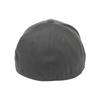 [New Era] Cap for Men and Women, NewEra 39THIRTY, Plain, Hat, Baseball Cap, Stretch, Elastic, Side Logo, Flag Logo, Brand, SM, Graphite [Used]