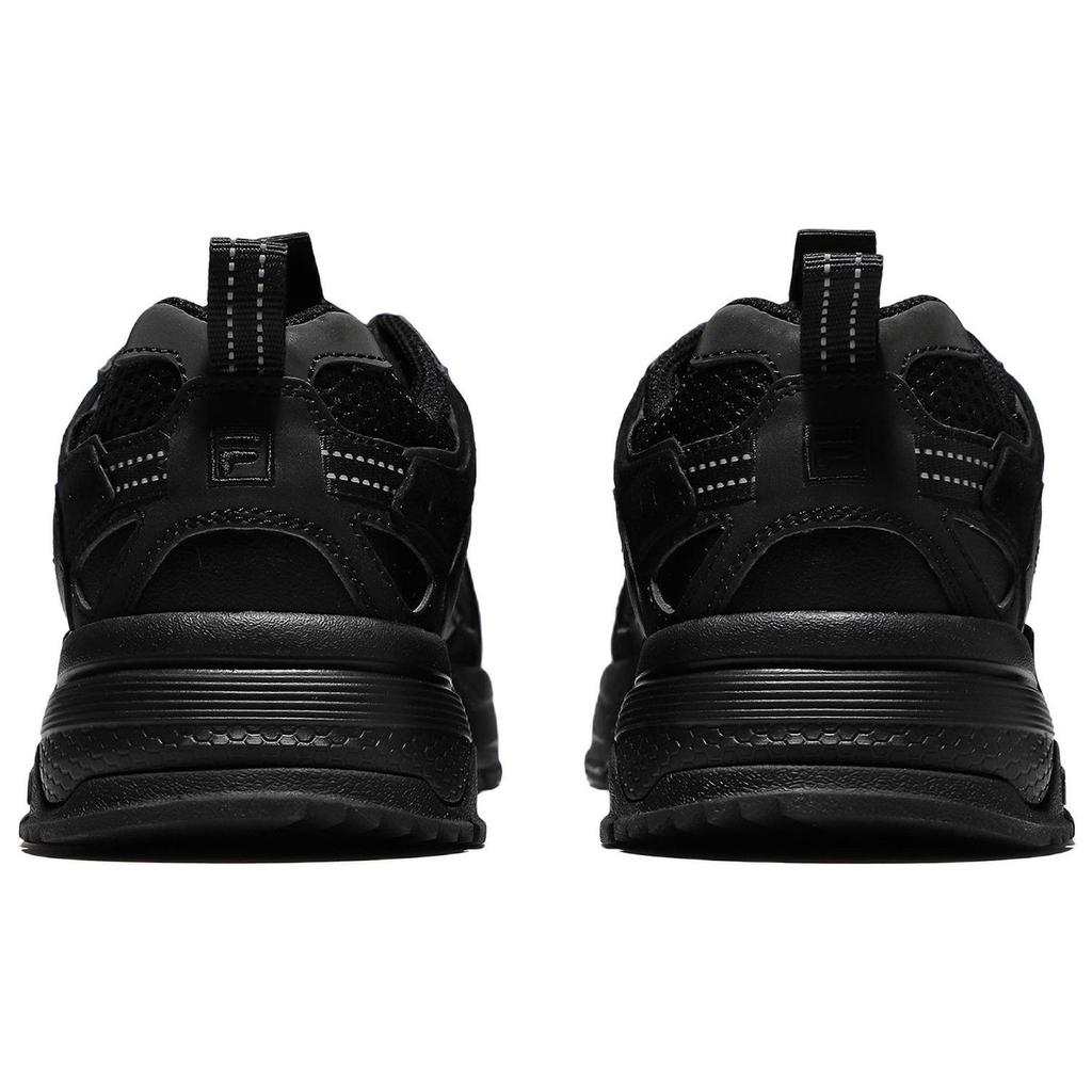 Fila Крекер Ткань Кожа Спортивные Удобные Низкие Повседневные Кроссовки Унисекс Черный 1JM01679E_001