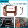 9-дюймовая автомобильная рамка-переходник для Nissan Patrol V5 Y61 1997-2004 LHD Android-радио, комплект монтажной панели