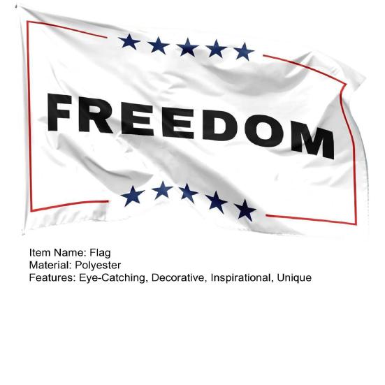 Чарли Кирк Флаг Свободы 3x5 футов Памятный Садовый Знак Патриотический Сад