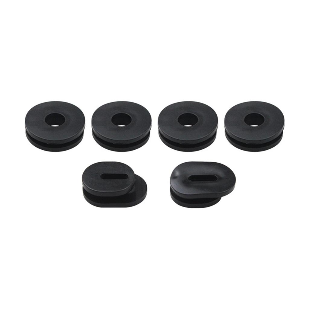 6Pcs/12pcs Replacement Rubber Gasket Motorcycle Fairing Side Cover Grommets Side Panel Fairing Washer Spacer for GS125