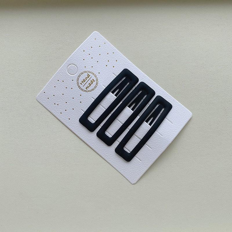 3 шт., однотонная заколка для волос, женская заколка для девочек, заколка для волос, аксессуары для укладки, парикмахерского искусства, макияжа, головные уборы, челка, головной убор