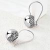 Silver Color Ball Dangle Earrings for Women Costume Jewelry Fashion Accessories