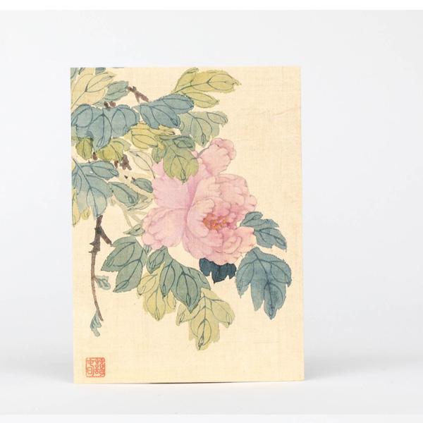 Открытка с пионом — эксклюзивно в Национальном музее Кореи