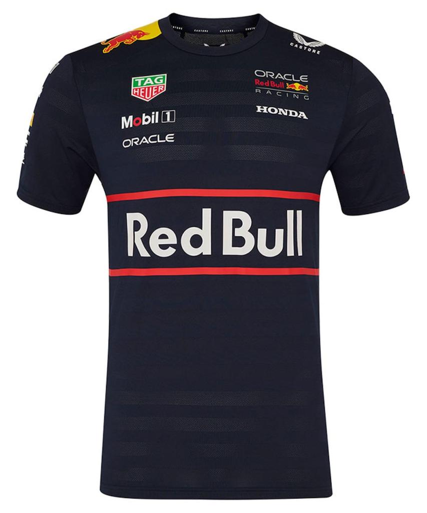 Футболка команды PUM'S Oracle Red Bull Racing 2025 / TM9866-020 (JP, Алфавит, XL, Стандартный, Темно-синий)