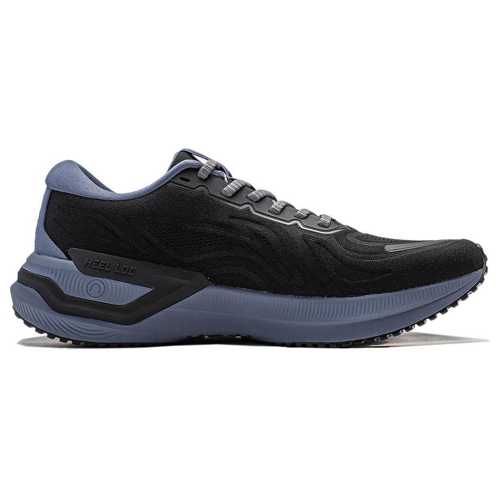 Li Ning YueYing 3.0 Амортизирующие Низкие Спринтерские Беговые Кроссовки Мужские Черные ARHU003-2