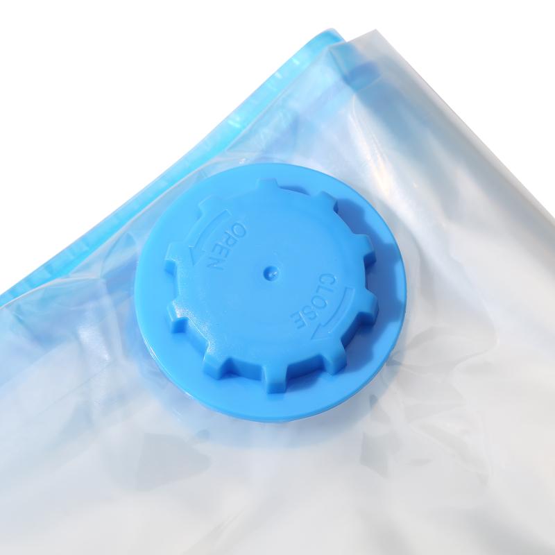 Вакуумные мешки для хранения с клапаном, складные, сжатые, экономящие место, для хранения одежды, полотенец, одеял