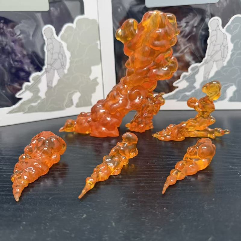 Для SHF Игрушка Эффект Дыма Эффектный Кусок Белая Версия. Коллекция фигурок аниме в стиле экшн Ko Model Аксессуары для фотосъемки игрушек на заказ
