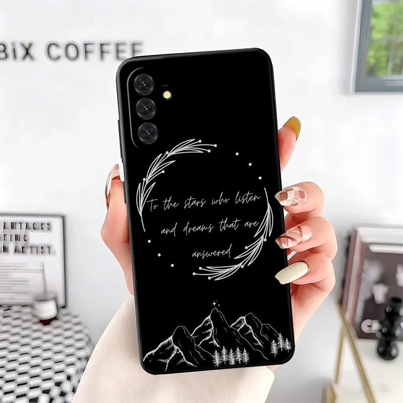 Мягкий чехол для телефона A Court of Mist Fury VELARIS City для Samsung A17 A37 A57 A16 A26 A36 A56 A15 A25 A35 A55 A14 A24 A34 A54 A13 A2