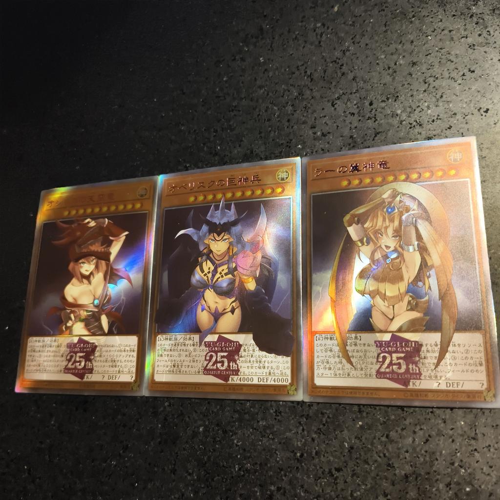 3 шт./комплект Yu-Gi-Oh! Май ВалентайнСделай сам Самоконтроль Собери подпись Торговая Флэш-карта Аниме Мультфильм Оригинальная серия Подарок