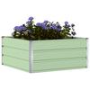 Plant Pot Pastel Green 100 x 100 x 45 cm Steel