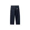 Carhartt WIP Джинсы с двойным коленом SS23 Повседневные Свободные Длинные Джинсовые Брюки Мужские Брюки Синие I032106-01-02