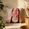 Trendy Rrosaliaing Cushion Cover Versatile DoubleSided Pillow Case Fit for Sofa Bed Car  Daily Decor