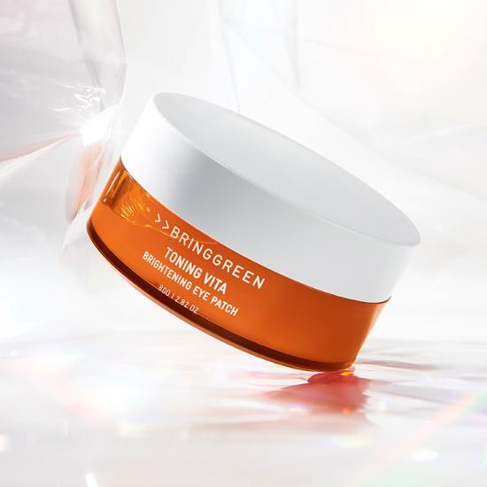 Bring Green Toning Vita Brightening Eye Patch 60 листов