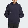 adidas Men's Navy Blue Loose Casual Hooded Sweatshirt IZ1604
