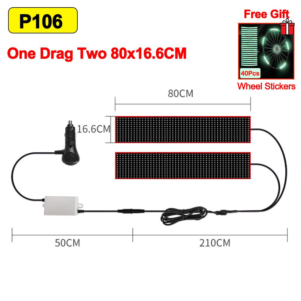 Дьявольский глаз грузовик лобовое стекло пульт дистанционного управления гибкий светодиодный глаз анимационный дисплей умная прокрутка сообщений мягкий светодиодный указатель