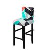 Stretch Bar Stool Covers for Counter Height Chairs Kitchen Dining Room Cafe Furniture Protection Slipcovers