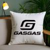 Чехол на подушку для мотоцикла G-Gasgas Плюшевая ткань Мягкий Двусторонний печатный Невидимая молния Наволочка для дивана Домашний декор
