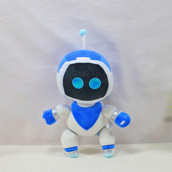 Мягкая игрушка-кукла Astro Bot для фанатов игр. Мягкая кукла-фигурка для детей и взрослых, вдохновленная популярной игрой. Подарочный выбор.