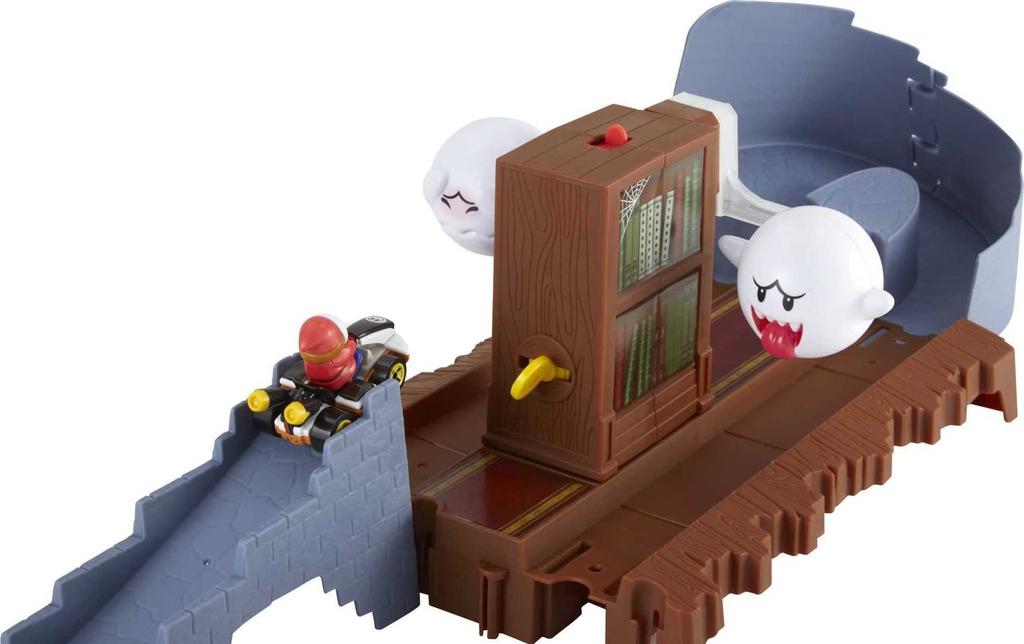 Hot Wheels Mario Kart Teresa Track Set [with 1 Heiho] GNM23