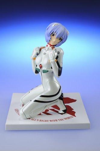 Evangelion: Новое Театральное Издание Аянами Рей в Плагсьюте. ПВХ Окрашенная Готовая Фигурка Масштаба 1/8