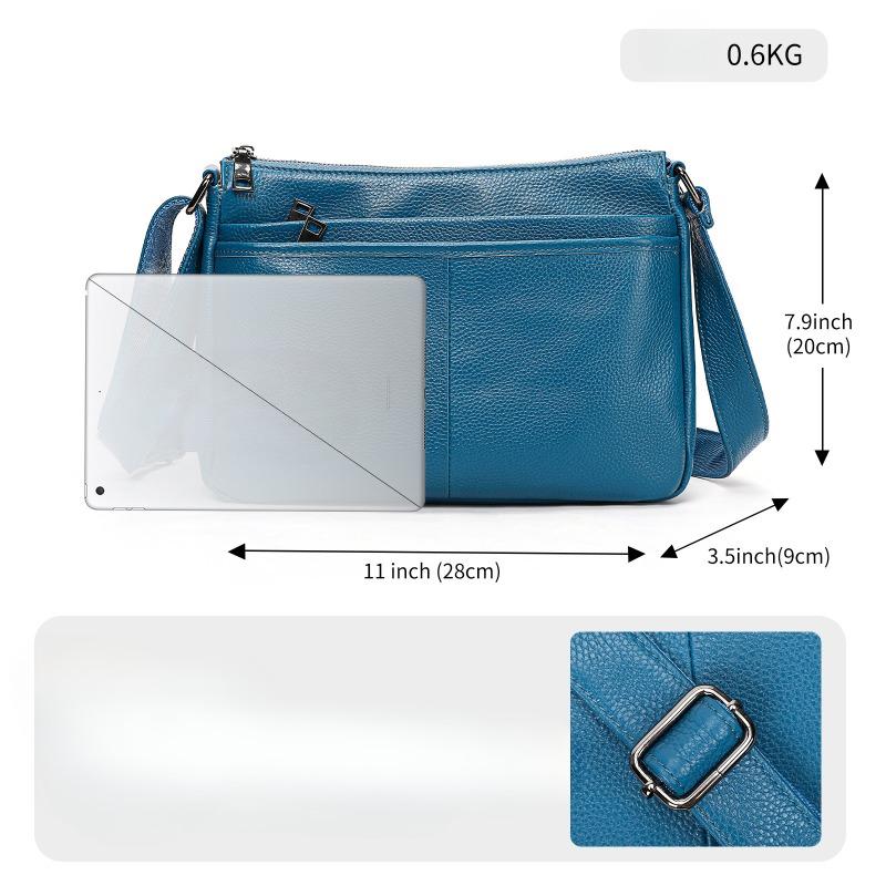 Женская одноплечевая сумка из натуральной кожи, сумка-кроссбоди для поездок на работу, маленькая сумка-кроссбоди