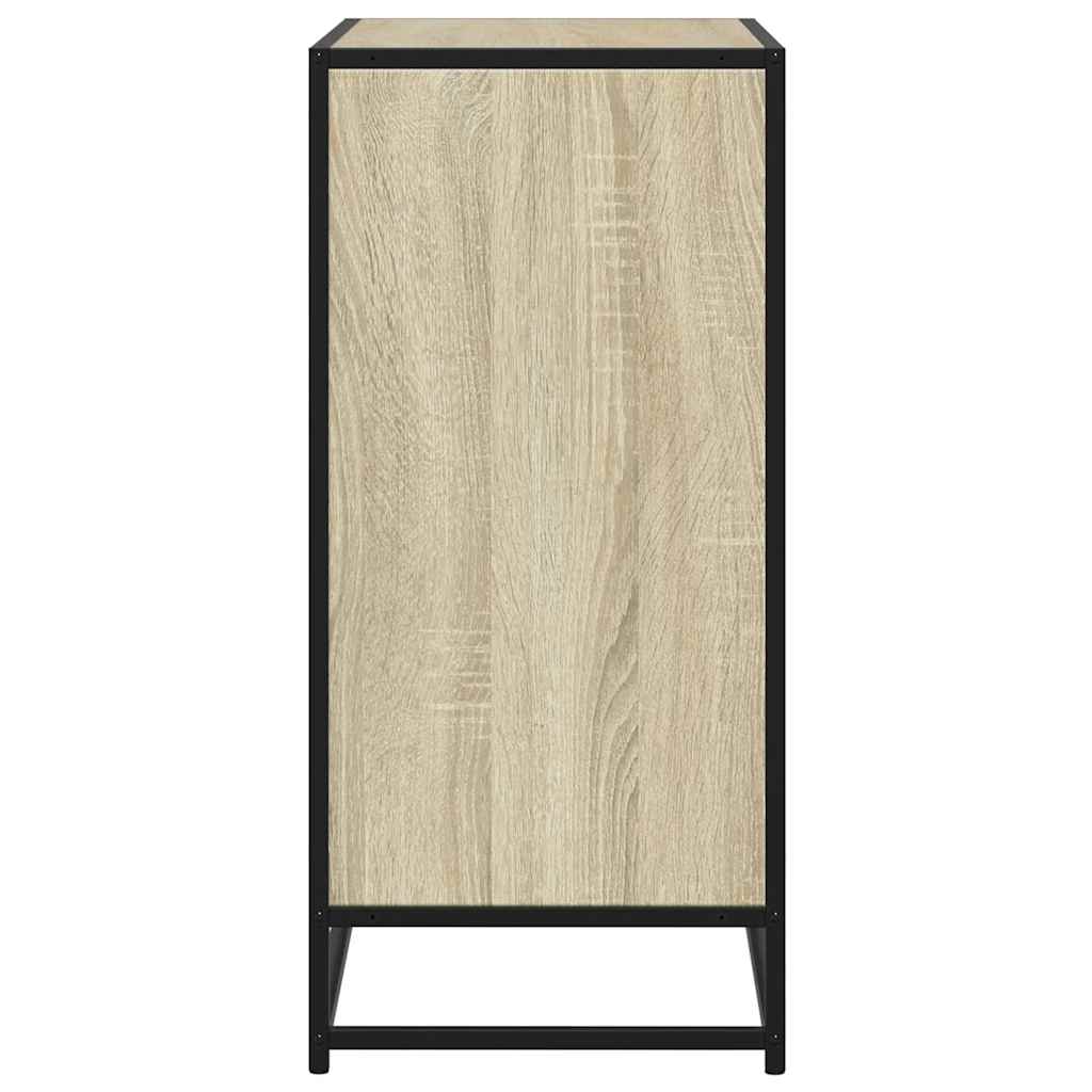 Vidaxl Komoda, Dąb Sonoma, 62X35X76 Cm, Materiał Drewnopochodny