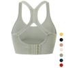 Women Sports Bra Workout Push Up Seamless Sexy Fast Dry Yoga Fitness Removeable Pads Shockproof Running Wire Free X Shape Back