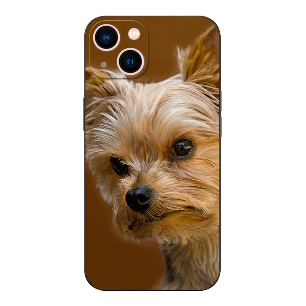 Черный чехол из ТПУ для Vivo Y01 Y2 Y12S Y12A Y50 Y15 Y15A Y15S Y17 Y3 Y11 Y50 Y50T Y51S 2019 2020 5G йоркширский терьер собака