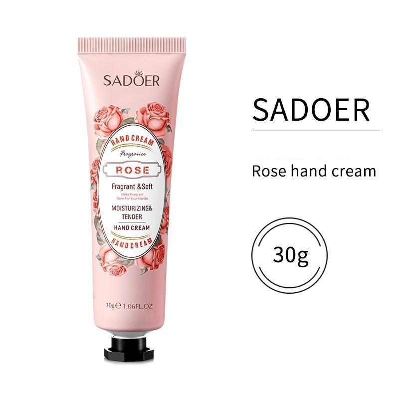 Крем для рук Rose Hand Cream с ароматом авокадо Увлажняющий крем для рук