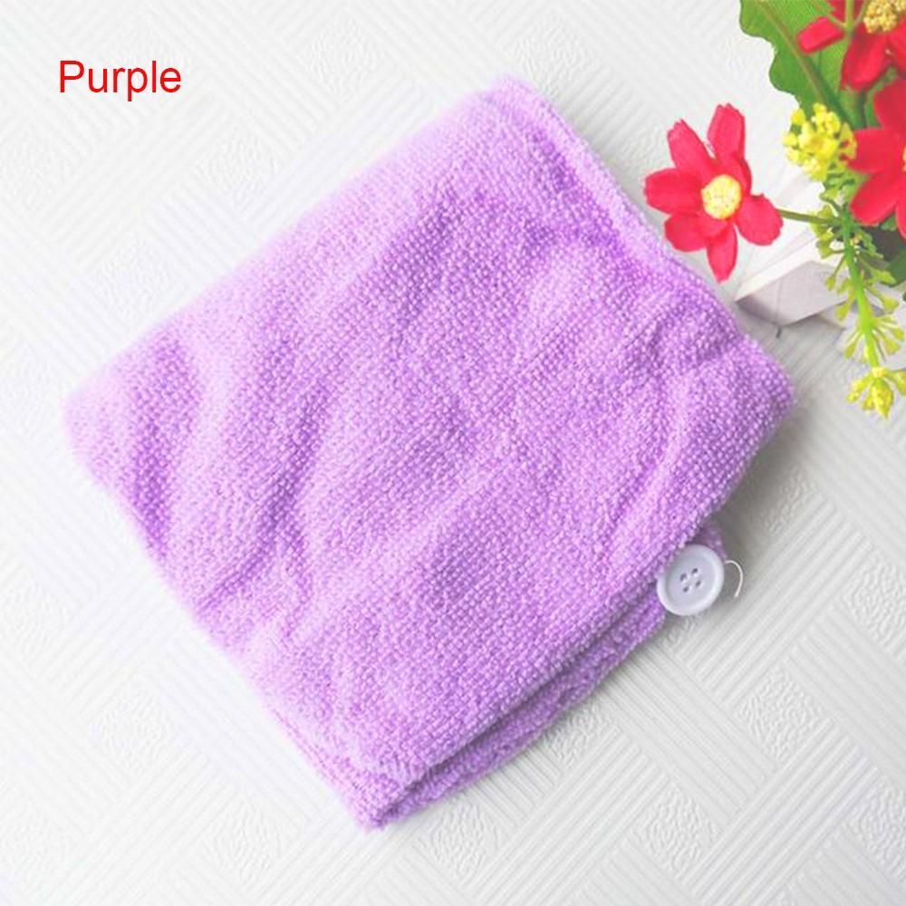 Women New Wrap Hat Spa Bathing Quick Dry Hair Microfiber Towel Turban