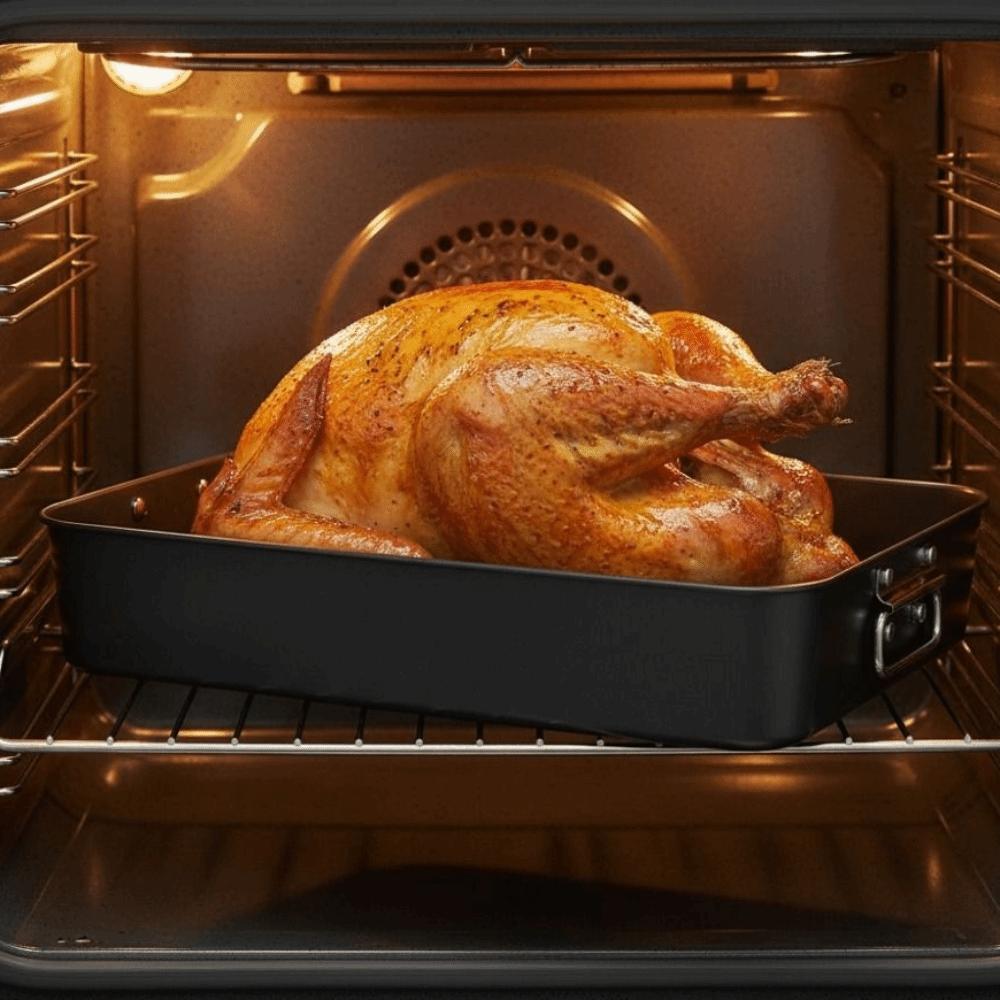 Carbon Steel Chicken Roasting Pan Rectangular Cake Pan Durable Lasagna Pan  Oven