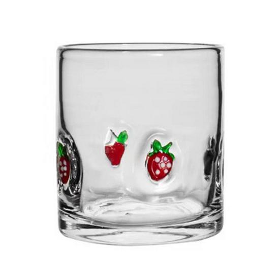Yousheng Christmas Icon Glass Holiday Themed Stemless Drinking Glasses Unique Texture Design Glassware Christmas Thanksgiving Party Decor