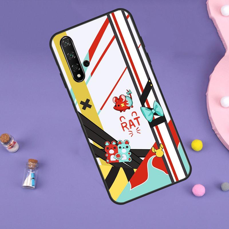 Аниме Hololive Чехол для Huawei Nova 11i 3i 7i 5T 11 9 10 SE Y60 Y61 Y70 Y90 Y91 P20 P40 Lite P30 Pro Чехол