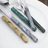HANYANG Посуда для дома и кухни, столовой и бара, нож, вилка, ложка из нержавеющей стали, набор столовых приборов