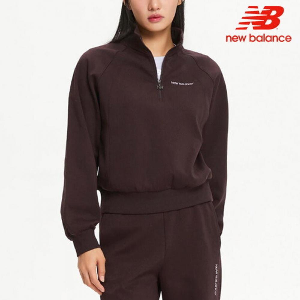 New Balance Half Club W Non Brushed sWeatshirt Semi Over nbnce4W832 22 Long Sleeve Tee