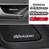 5 шт./10 шт. высококачественный металлический логотип Dynaudio для автомобиля, Hi-Fi динамик, аудиоколонка, значок, стерео эмблема, наклейка, аксессуары для стайлинга авто