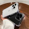 Luxury Shockproof Clear Phone Case For iPhone 15 14 13 12 11 Pro Max Mini XR XS 7 8 Plus Silicone Bumper Transparent Back Cover