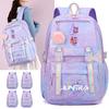 Anime Cute K-Pop Demon Hunters Printed Backpack Teenger Student Girl Boy Schoolbag Bookbag Large Capacity Waterproof Travel Bag