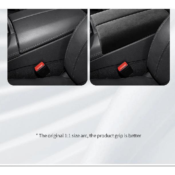 Car Alcan tara Armrest Box Lid Panel Cover Alcan tara Suede For BMW X5 G05 G18 X6 G06 X7 G07 X5M X6M 2019 2020 2021 2022 2023