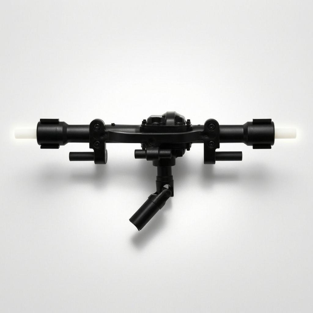 RC Spare Part Upgrade 1:12 Scale Terrain Vehicle Rear Axle Assembly Sturdy