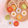 Embroidery Label Sunflower Embroidery Sticker Diy Hand Account Accessories Patch Brooch Hair Accessories Accessories Water-Soluble Embroidery Sticker