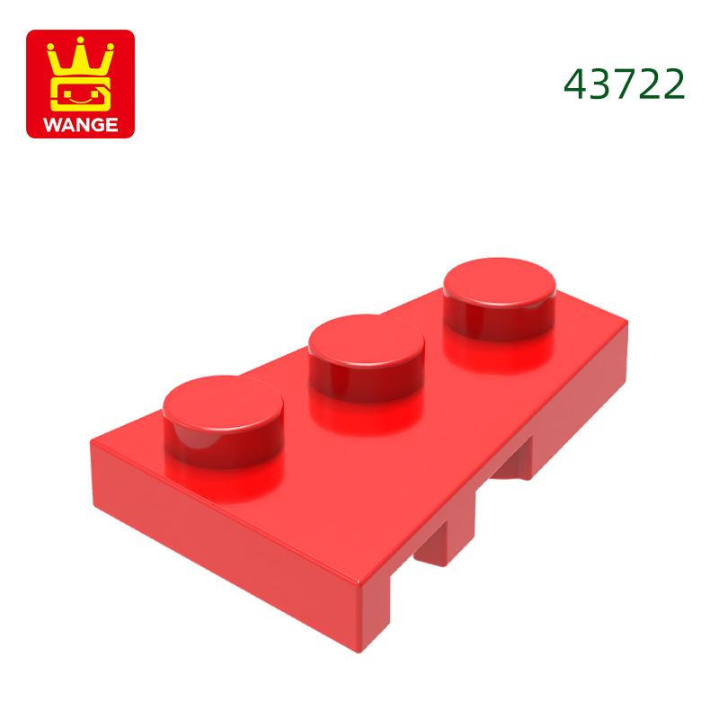 158 шт./лот 43723 2x3 Правый клин-пластина Строительные кубики Аксессуары MOC Совместимо с Фигурирующими кубиками Детские игрушки Идея для подарка Коробка