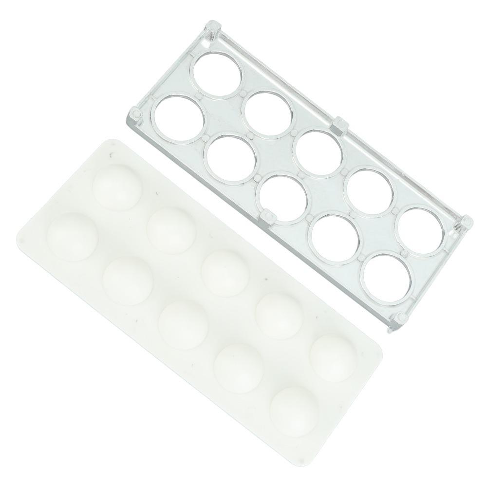 10 Holes Ravioli Maker Press Green Silver Ravioli Cutter Durable Ravioli Mold Homemade Meals
