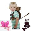 Cute Monkey Lost Toddler Backpack Children School Backpacks for Girls Boys