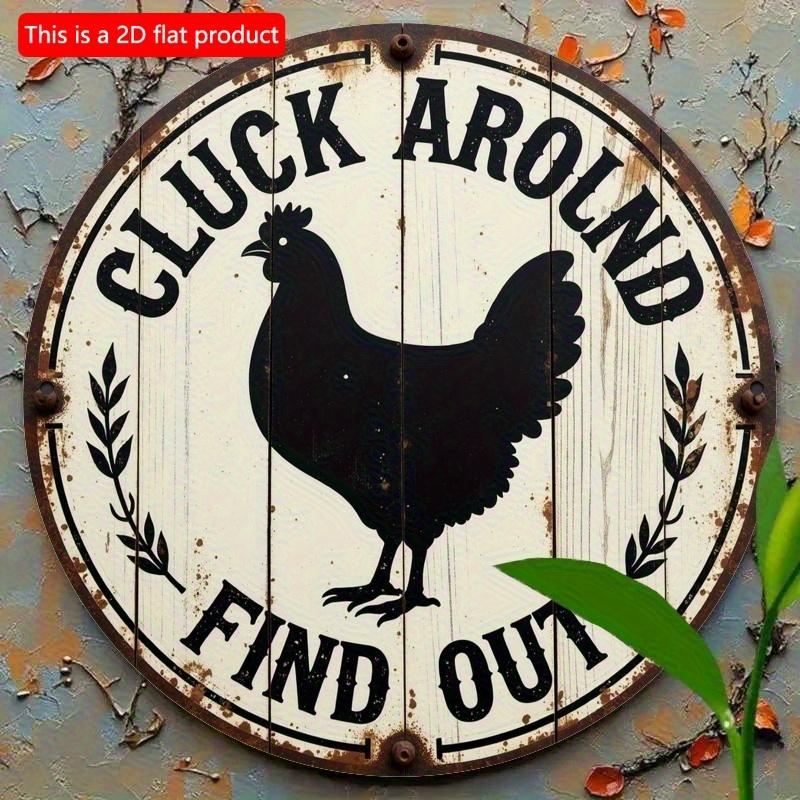 2d Flat 20*20cm Wooden Sign, Provocative and Tempting Consequence Bearing Decorative Sign, Suitable for Home, Laundry Room, Gym, Garden Wall Mounted